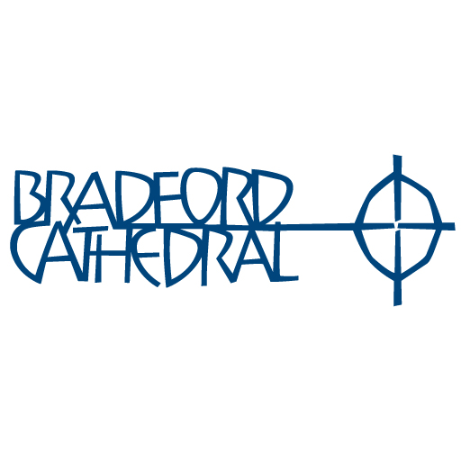 Bradford Cathedral logo in Blue.