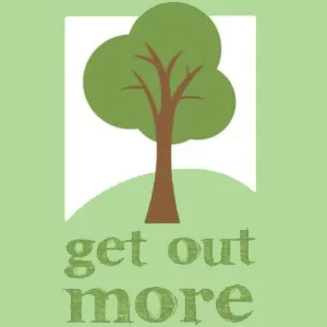 Get Out More logo.