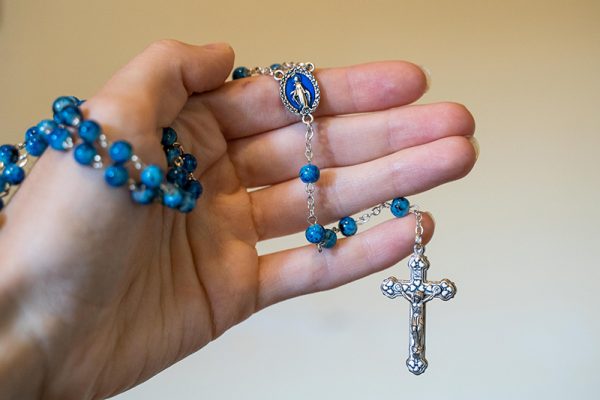 Rosary - Blue.