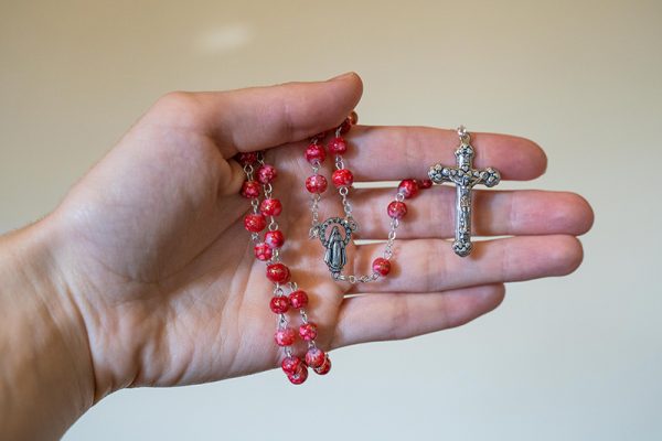 Rosary - Red.