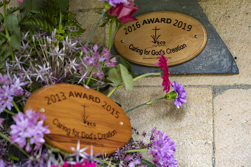 The latest two Eco Awards from Bradford Cathedral.