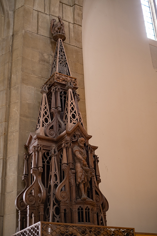 The Cathedra in Bradford Cathedral