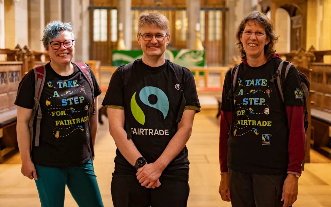 Walkers on the Fairtrade Way 2022.