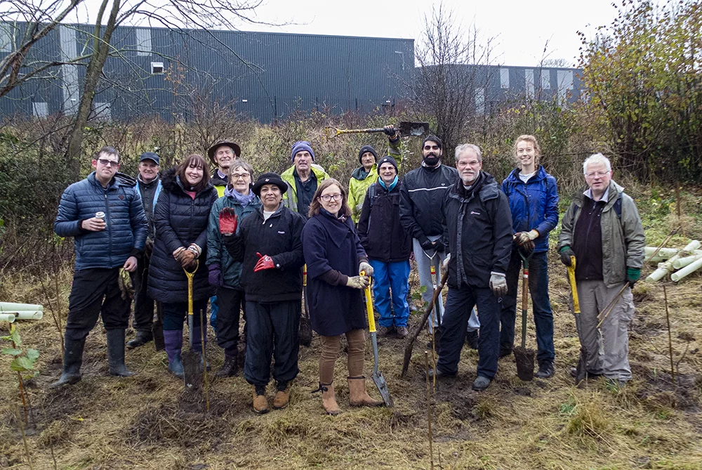 Planting today for tomorrow’s future: 750 trees planted as Bradford groups come together to make a difference to the city and the world