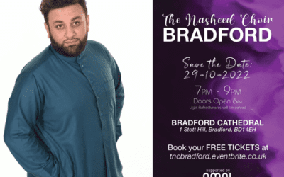 Renowned Nasheed Singer Hussnain Hanif to Launch Bradford’s iteration of the “world’s first” Nasheed Choir