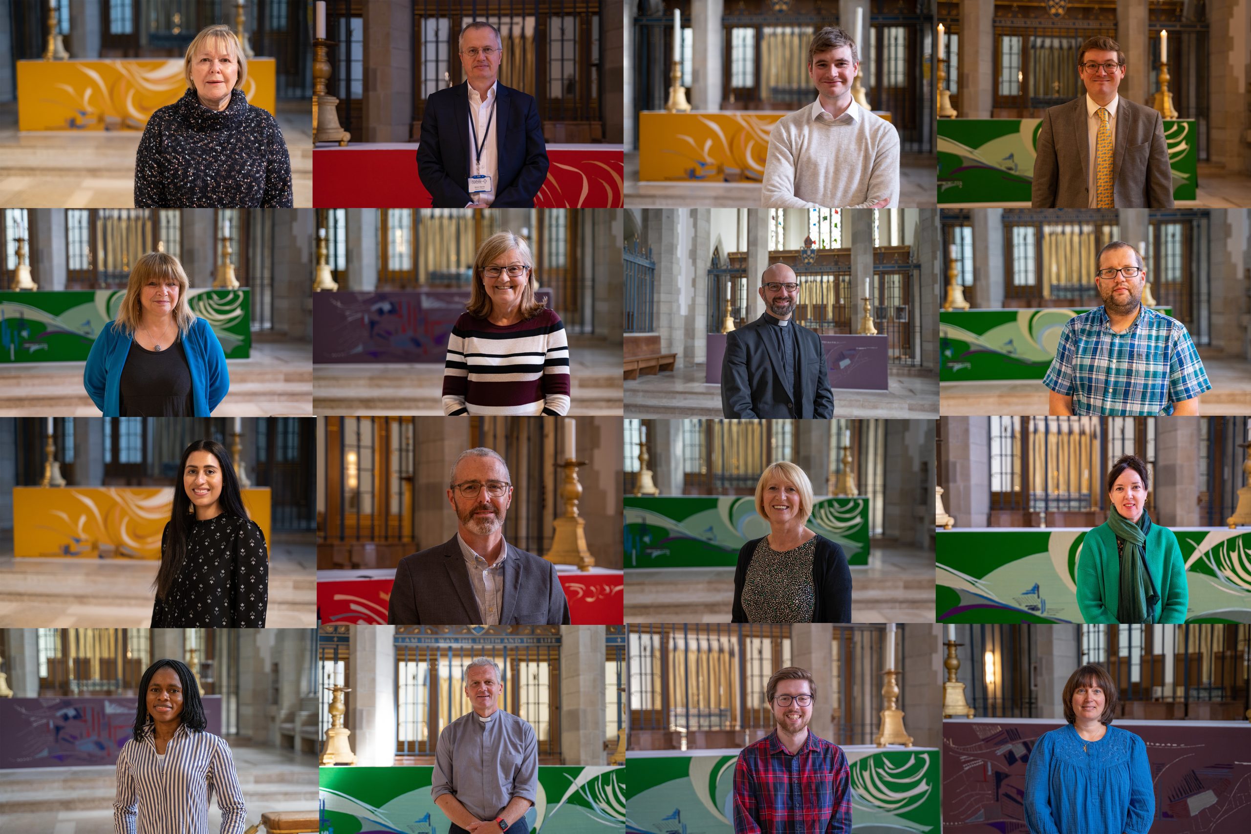 Cathedral Staff Collage