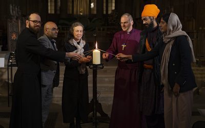 A Service of Hope and Remembrance held in Bradford Cathedral during National Hate Crime Awareness Week