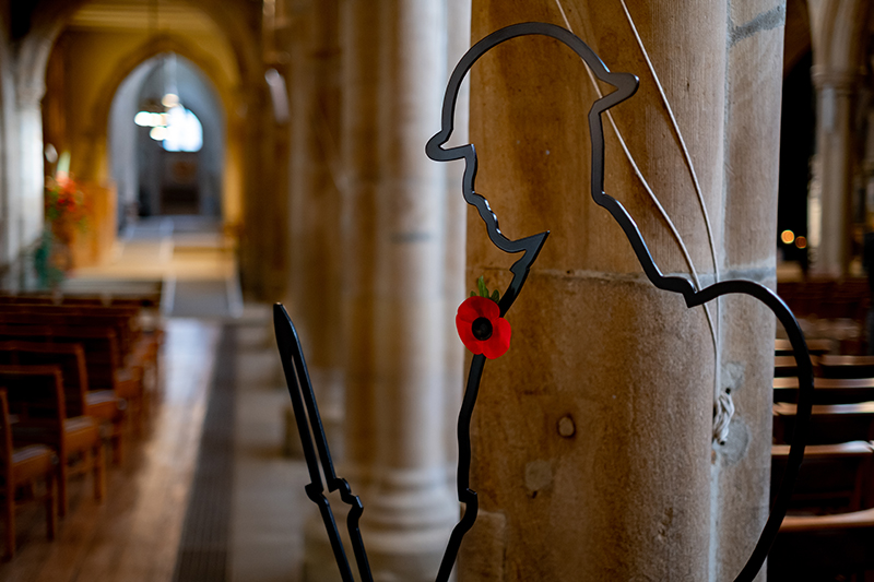 Soldier in the Cathedral