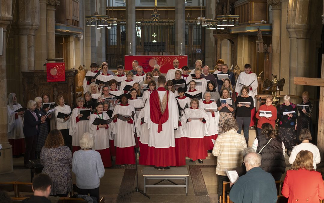 Singers & Choirs invited to Bradford Cathedral’s next Come and Sing – and all can come along to hear the results