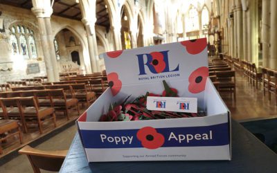 Pick up a poppy from the Cathedral