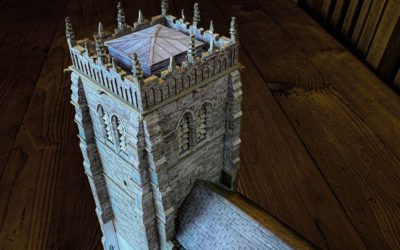 Bradford Cathedral Model: Video update – tower