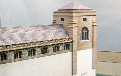 A Peaceful Journey: Crafting Bradford Cathedral’s Lantern Tower from card and paper in N Scale