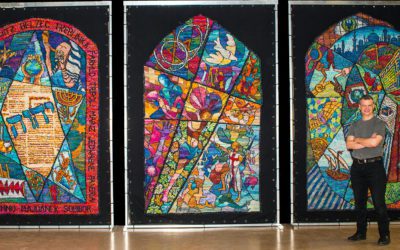 The Knitting Pilgrim comes to Bradford Cathedral in May as part of UK tour