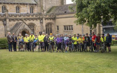 2025 Cathedrals Cycle Relay launched at Bradford Cathedral