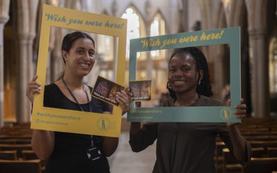 Snap a selfie and send a postcard as you say ‘Wish You Were Here’ at Bradford Cathedral