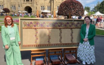 Beautiful and historic Bradford Cathedral altar frontal is featured on“Antiques Roadshow”