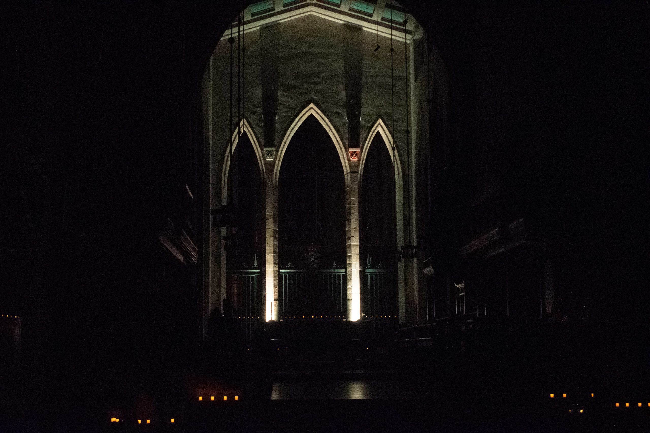 Bradford Cathedral After Dark
